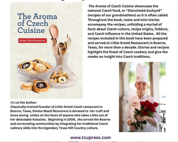 The Aroma of Czech Cuisine Signed by Author – Denise Mazal - Image 2